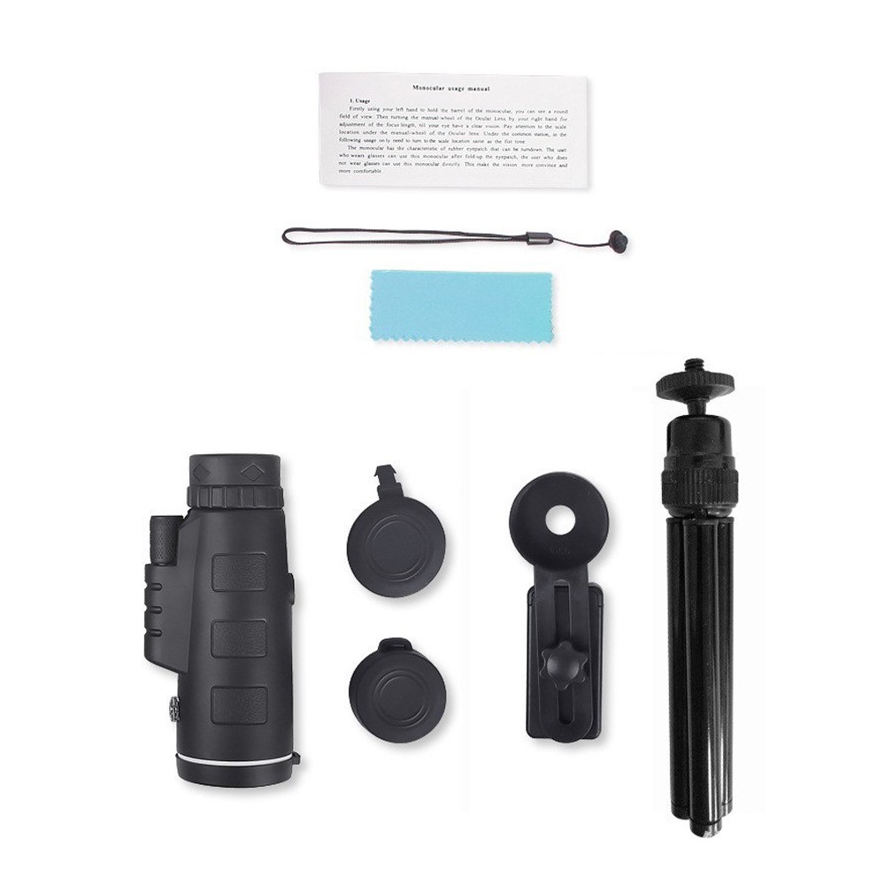 Monocular Night Vision - Zoom Telescope Monocular Smartphone Adapter Night