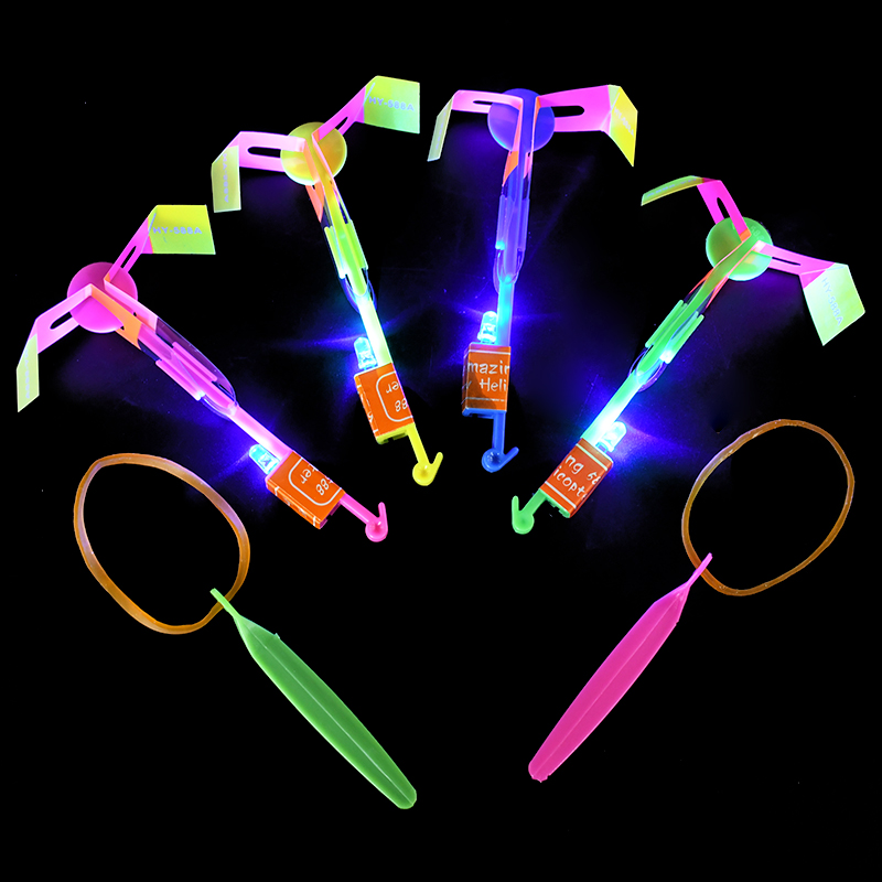 Outdoor Hunting Toys - 10pcs Led Slingshot Shining Light Flash
