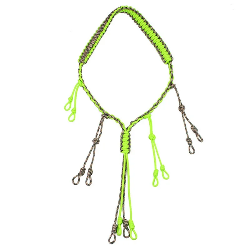 Game Call Whistle - Portable Hunting Decoy Rope Duck Call