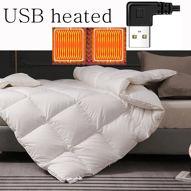 Outdoor Hunting Blanket - Down Camp Blanket Usb Heating Wearable