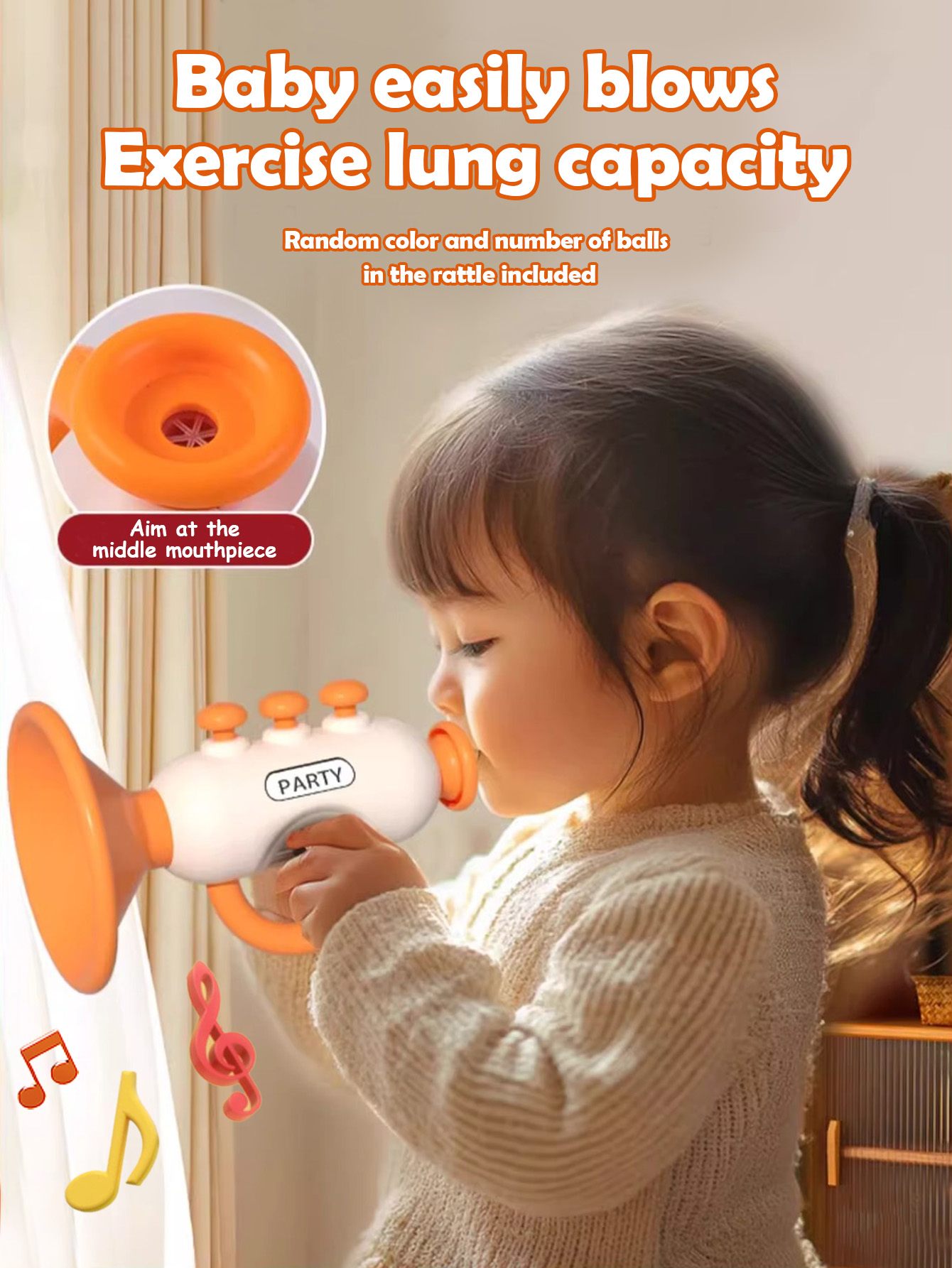 Kids Trumpet Toy, Learning Pra - Game Call Whistle recension och pris