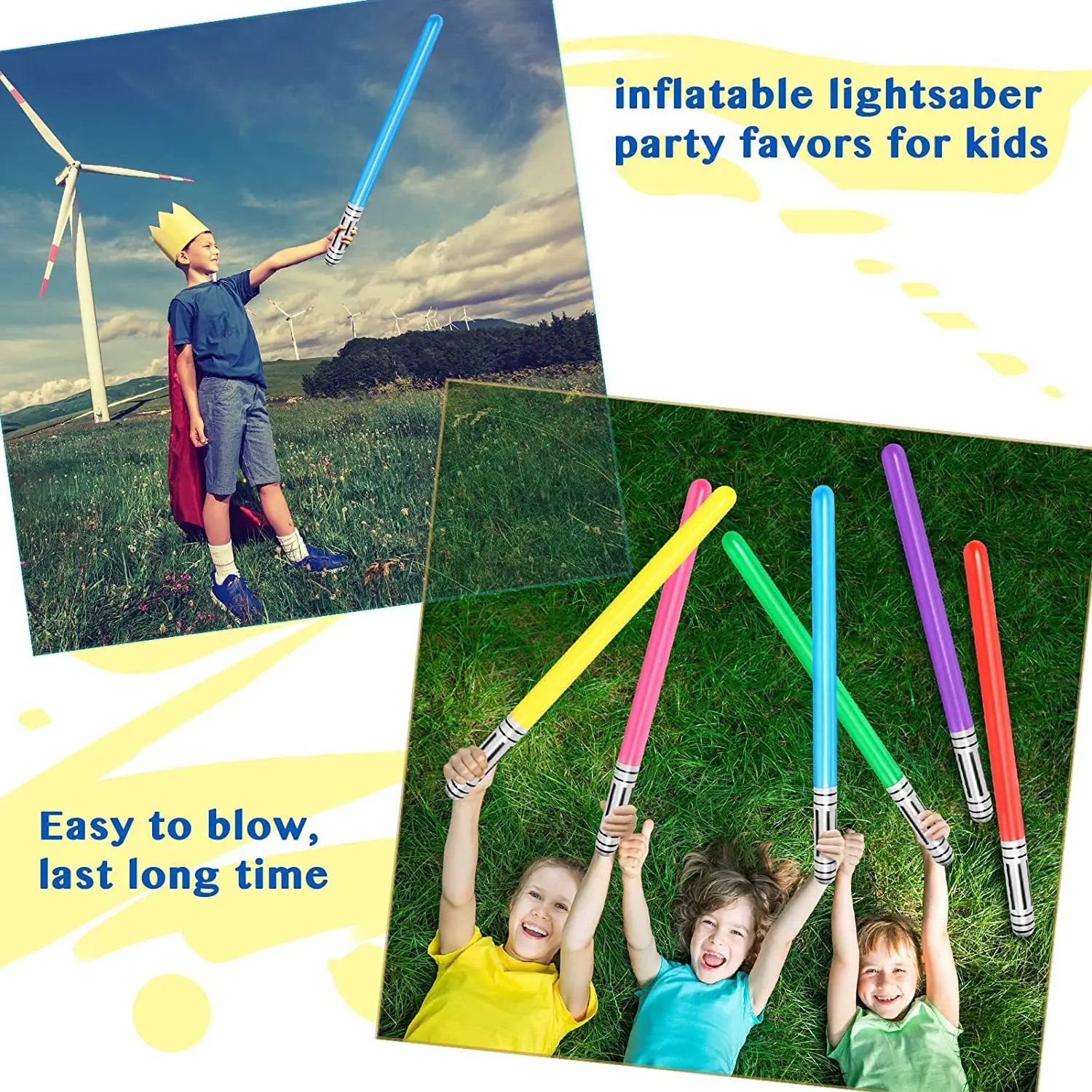 90cm Kawaii Inflatable Lightsa - Outdoor Hunting Toys recension och pris