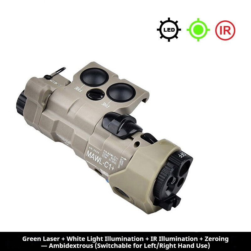 Tactical MAWLC1 LED Flashlight - Outdoor Hunting Gear Storage recension och pris