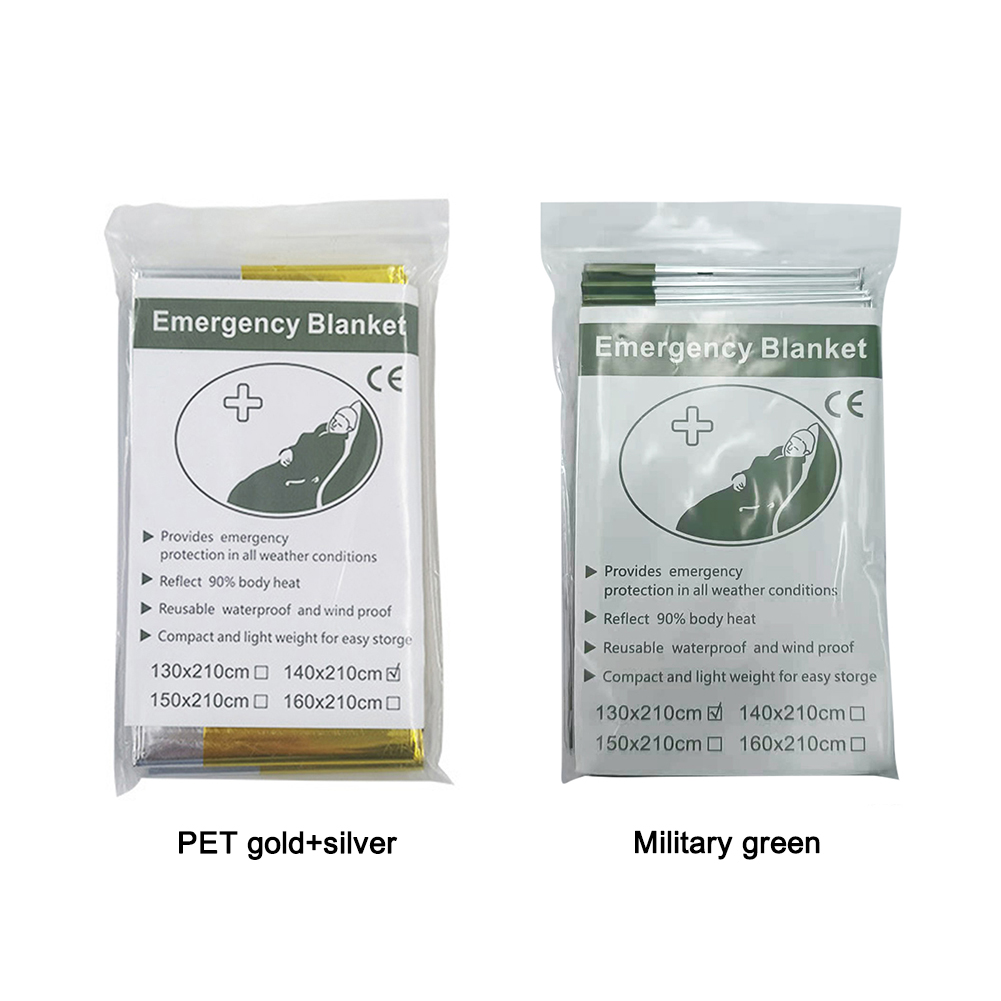 Foil Survive First Aid Kit Lig - Outdoor Hunting Blanket recension och pris
