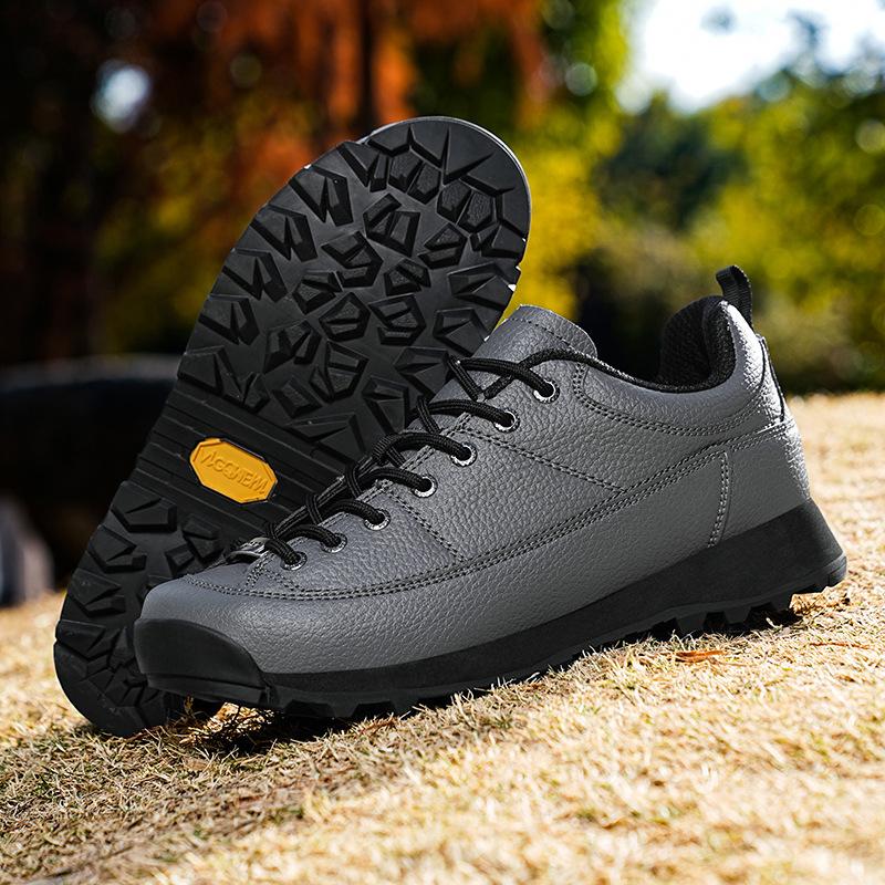 Trendy Leather Shoes Hiking Me - Hunting Outdoor Brand recension och pris