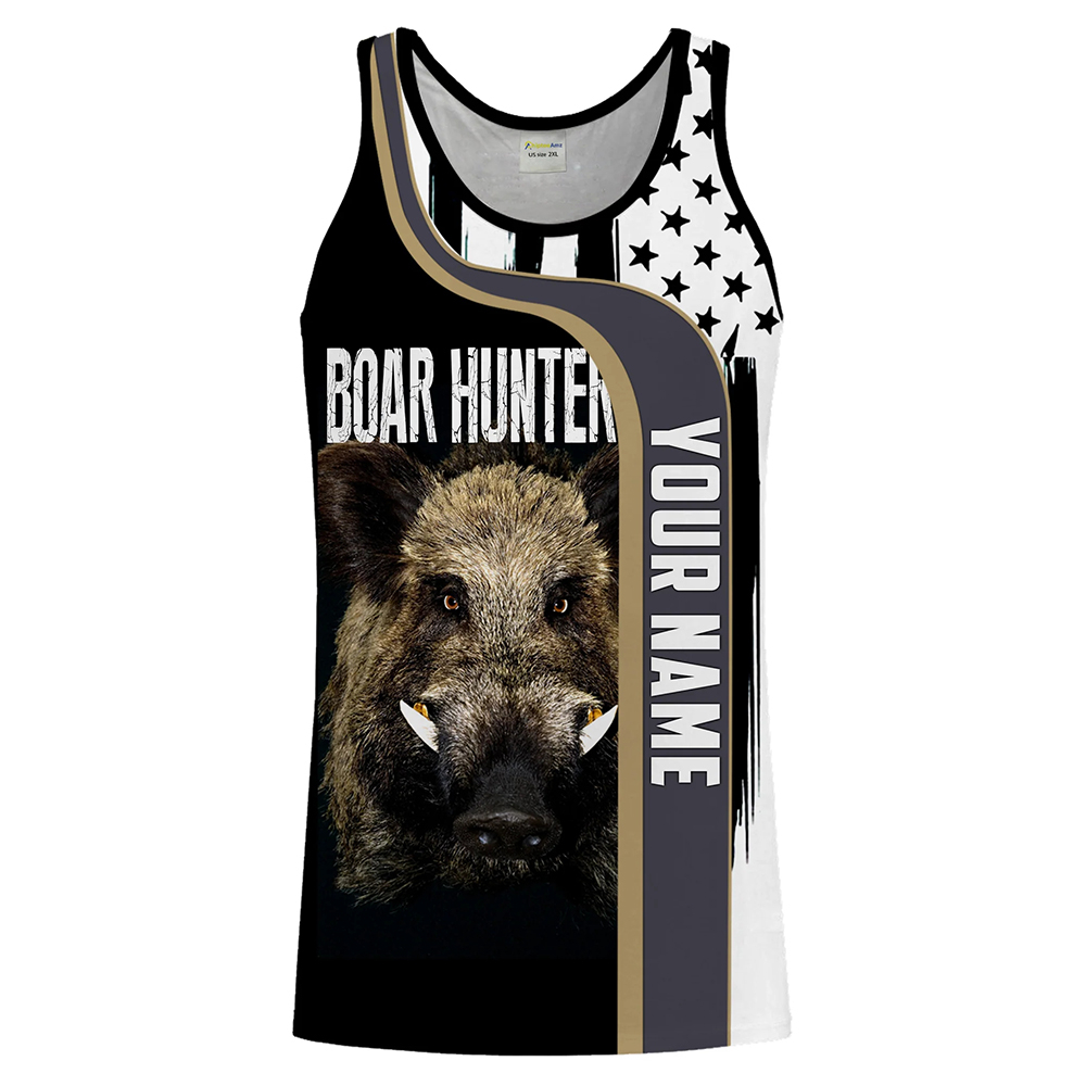 Custom Name Boar Hunter Tank T - Wildman Hunting & Outdoor Vanderbijlpark recension och pris