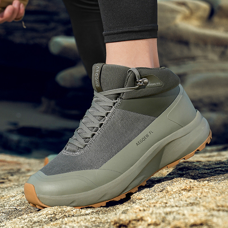 High Top Hiking Shoes Men Luxu - Hunting Outdoor Brand recension och pris