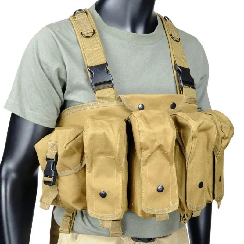 AK Chest Rig Vest AK 47 Molle  - Outdoor Hunting Toys recension och pris