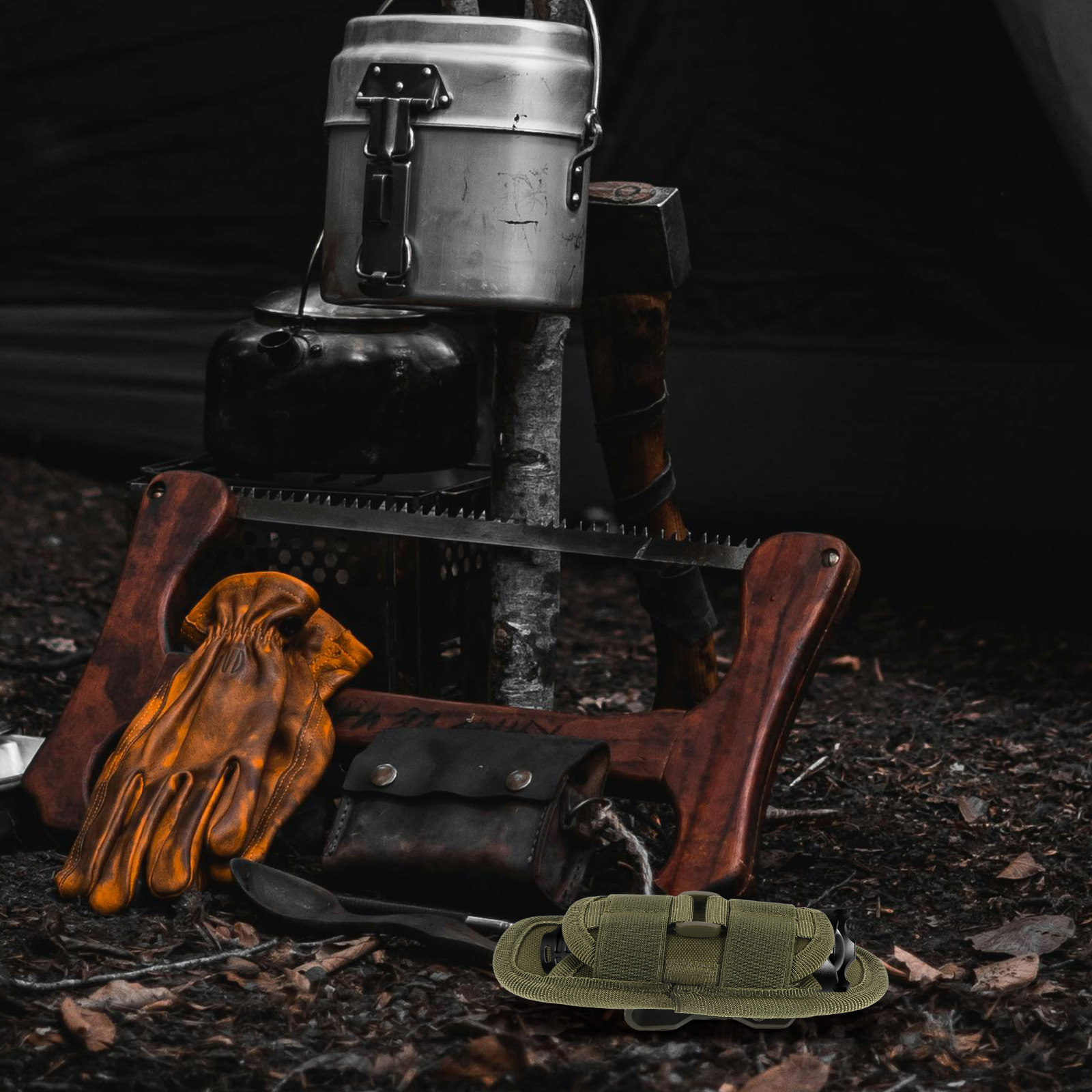 Universal Nylon Flashlight Pou - Hunting Camp Outdoor Supplies recension och pris