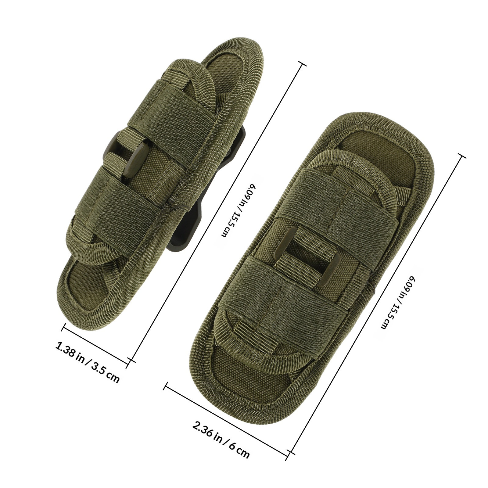 Universal Nylon Flashlight Pou - Hunting Camp Outdoor Supplies recension och pris