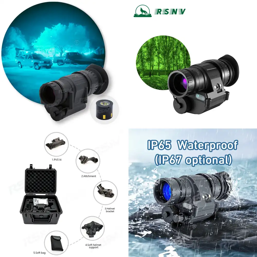 RSNV PVS14 Ready to Use Head M - Monocular Night Vision recension och pris