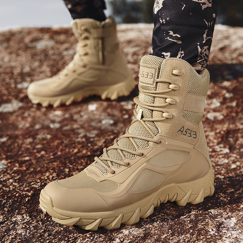 Men Tactical Boot Safety Anti- - Hunting Outdoor Brand recension och pris