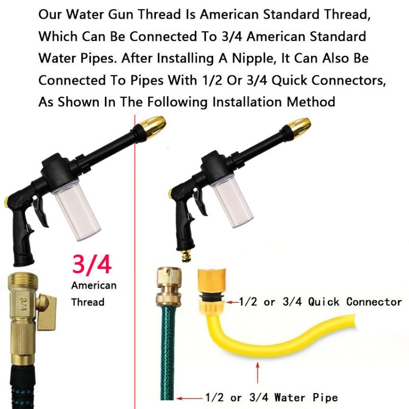 High Pressure Car Washing Wate - Gun Cleaning Rod recension och pris