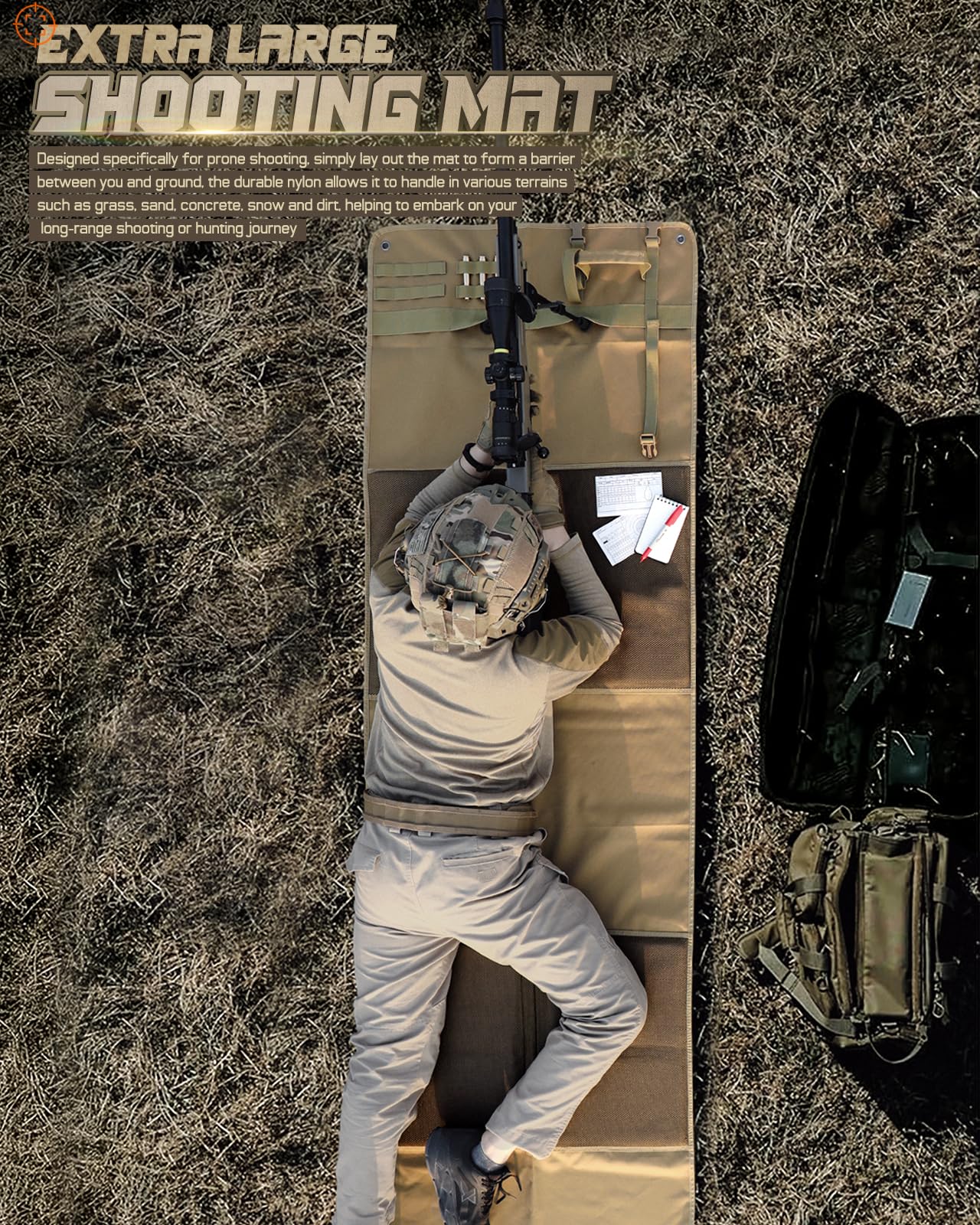 Shooting Mat Prone Tactical Sh - Outdoor Hunting Blanket recension och pris
