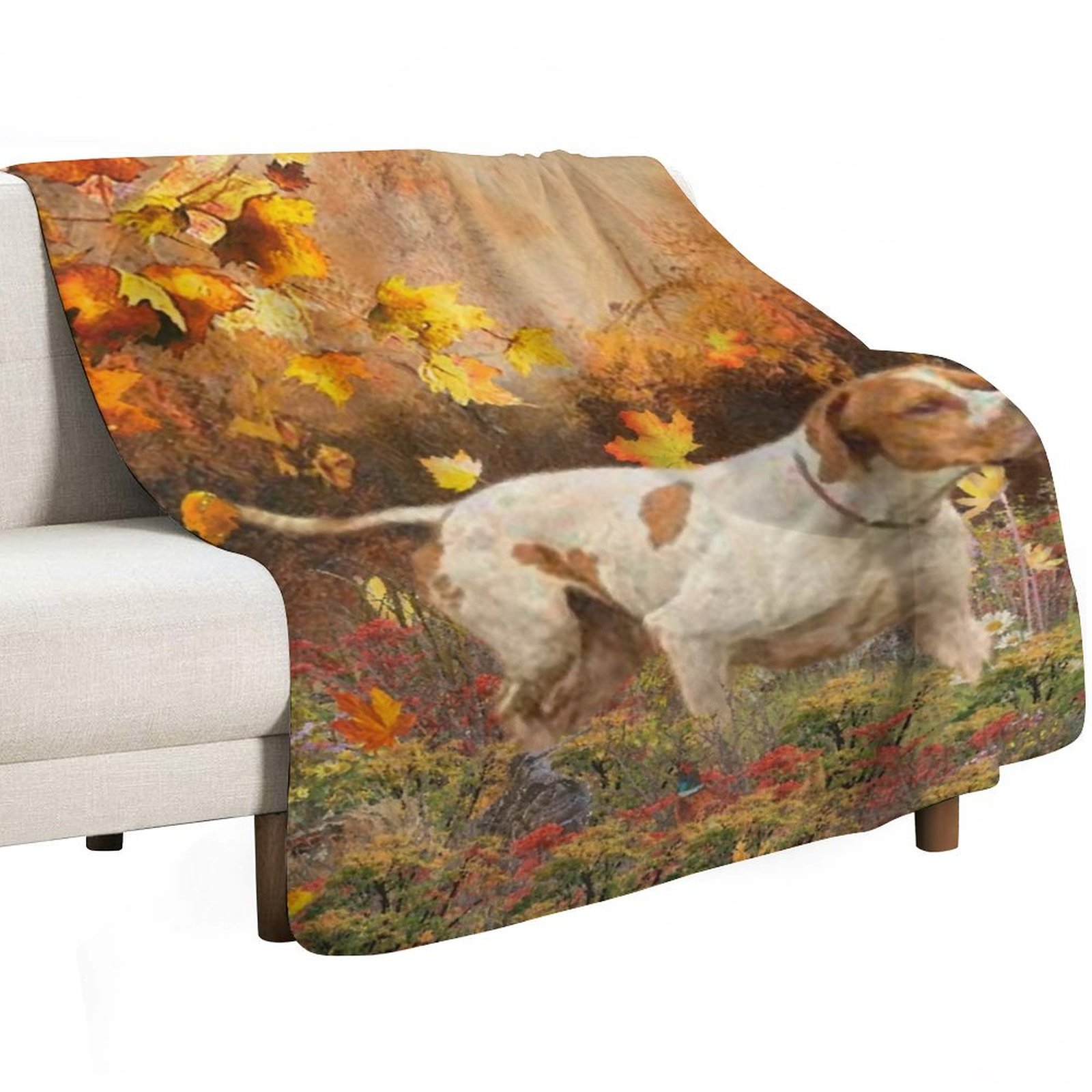 English Pointer hunts Throw Bl - Outdoor Hunting Blanket recension och pris