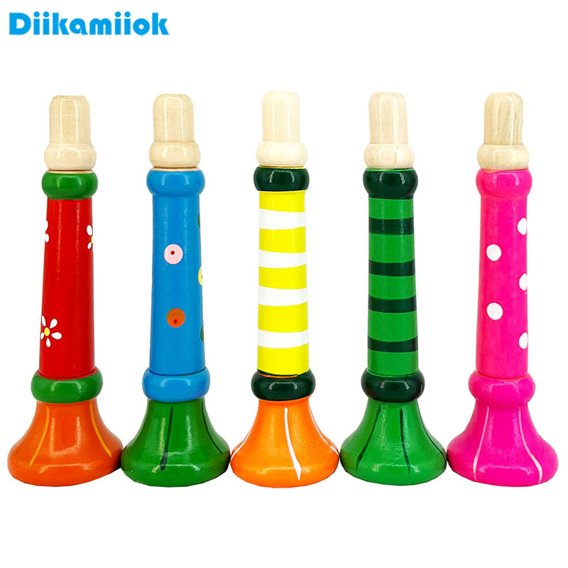 Wooden Trumpet Children Toy Ho - Game Call Whistle recension och pris