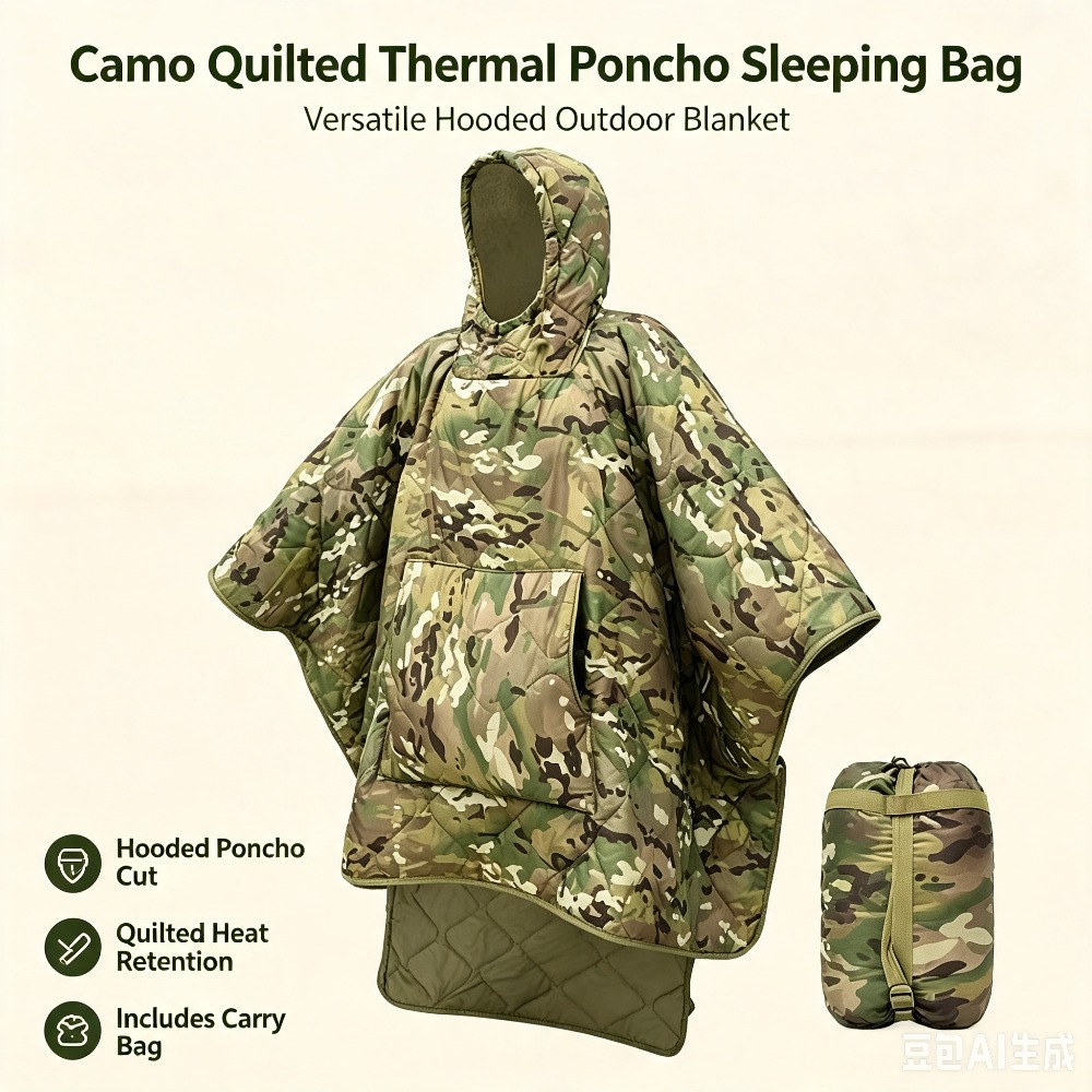 Camo Blanket Waterproof Insula - Outdoor Hunting Blanket recension och pris