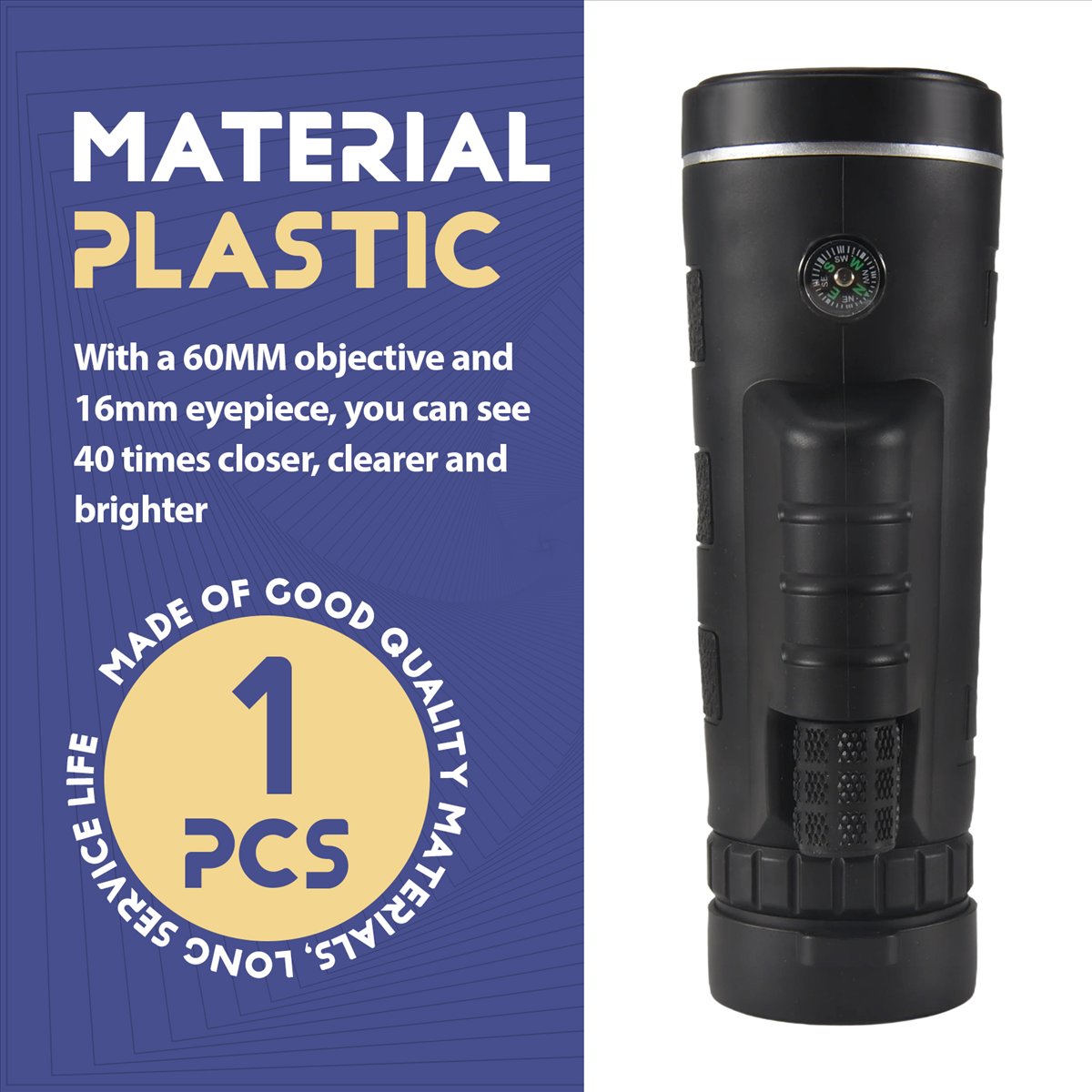ABST Super High Power 40X60 Mo - Monocular Night Vision recension och pris