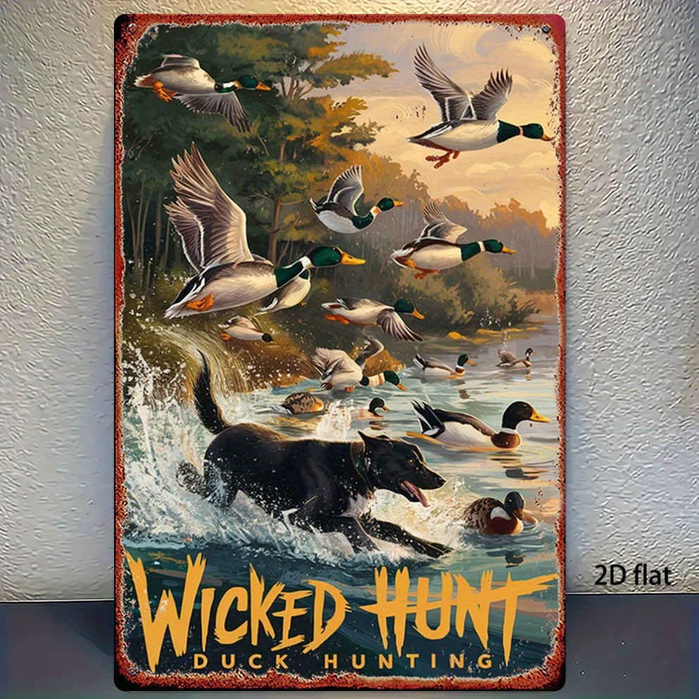 2D Flat Vintage Hunting Duck M - Wildman Hunting & Outdoor Vanderbijlpark recension och pris