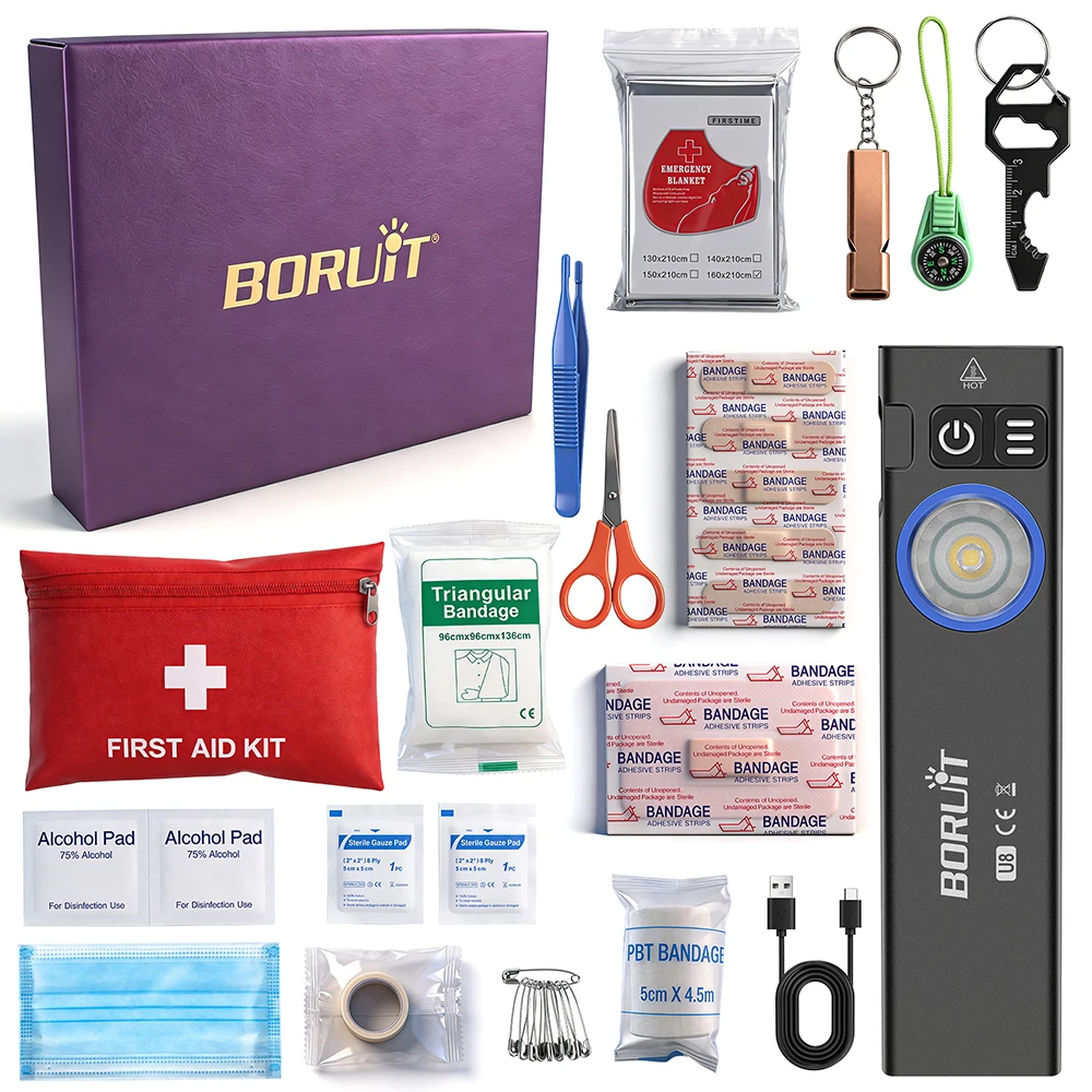 Boruit U8 Outdoor Flashlight I - Outdoor Hunting Blanket recension och pris
