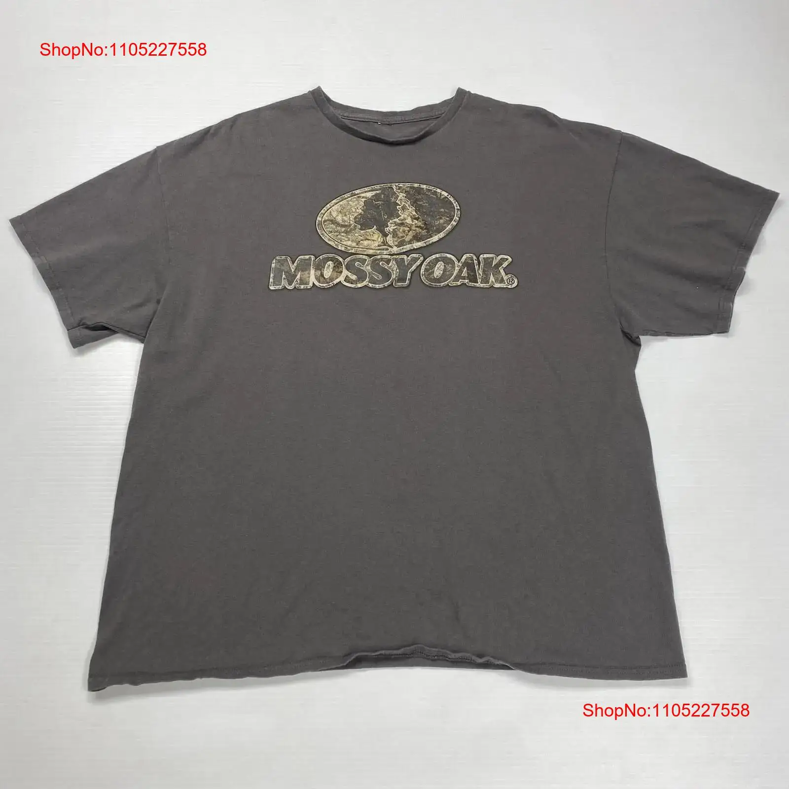 Mossy Oak Mens T Shirt M Gray  - Hunting Outdoor Logos recension och pris