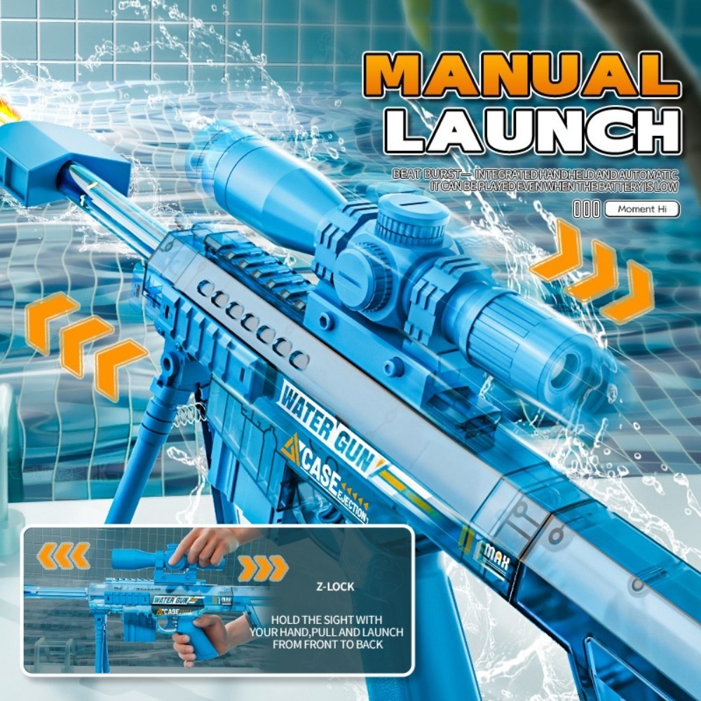 Electric Automatic Sniper Wate - Outdoor Hunting Toys recension och pris